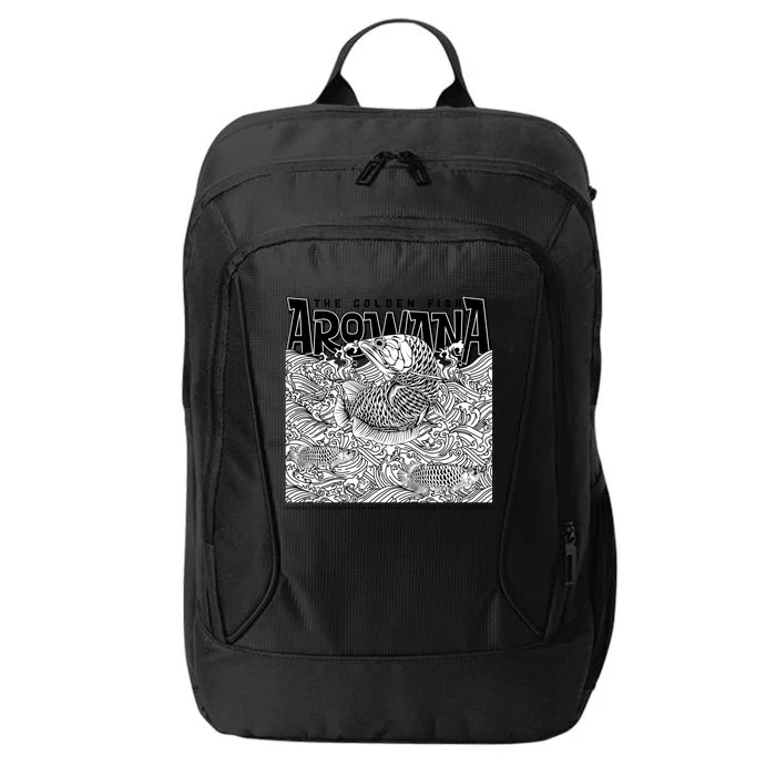 The Golden Fish Arowana City Backpack