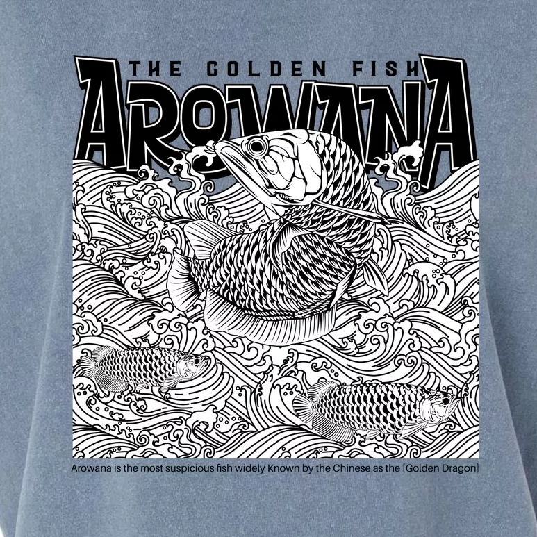 The Golden Fish Arowana Garment-Dyed Women's Muscle Tee