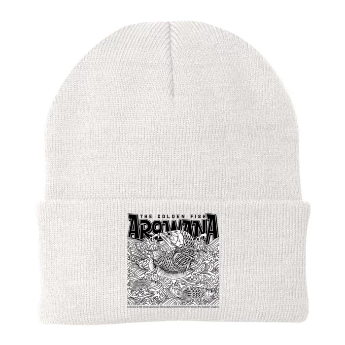 The Golden Fish Arowana Knit Cap Winter Beanie