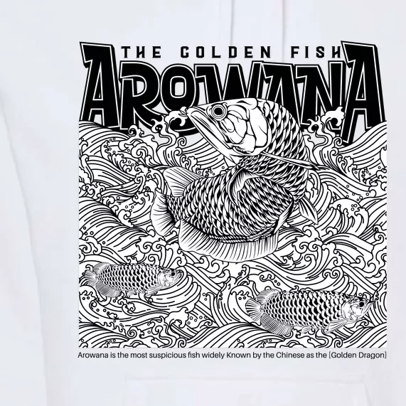 The Golden Fish Arowana Premium Hoodie