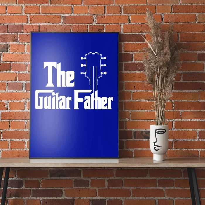 The Guitar Father Musician Pick Gift Poster