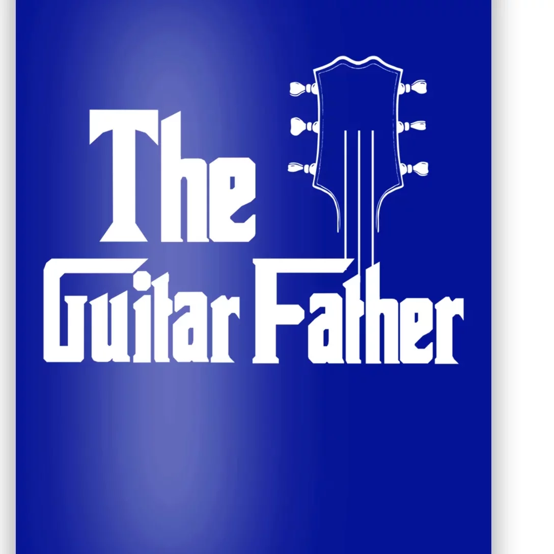 The Guitar Father Musician Pick Gift Poster