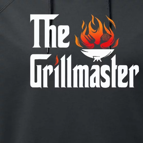 The Grilling Father The Grillmaster Performance Fleece Hoodie