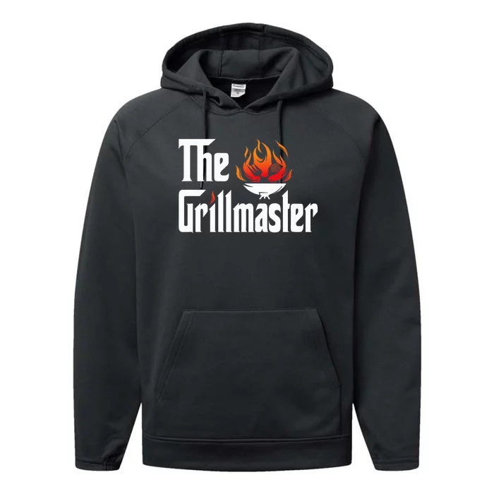 The Grilling Father The Grillmaster Performance Fleece Hoodie