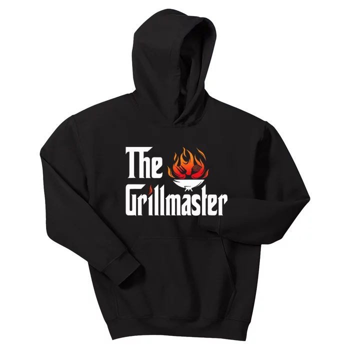 The Grilling Father The Grillmaster Kids Hoodie