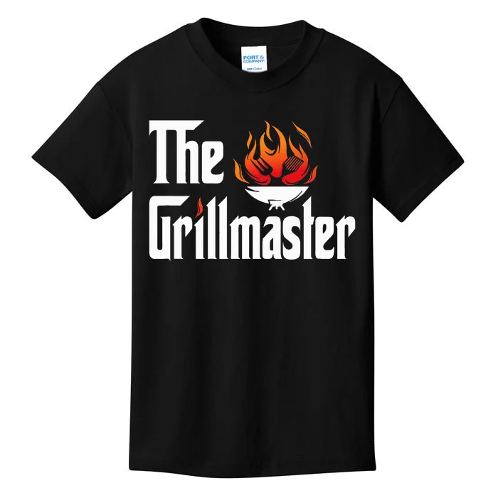 The Grilling Father The Grillmaster Kids T-Shirt