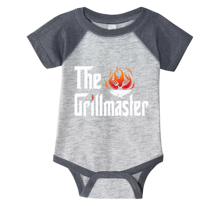 The Grilling Father The Grillmaster Infant Baby Jersey Bodysuit