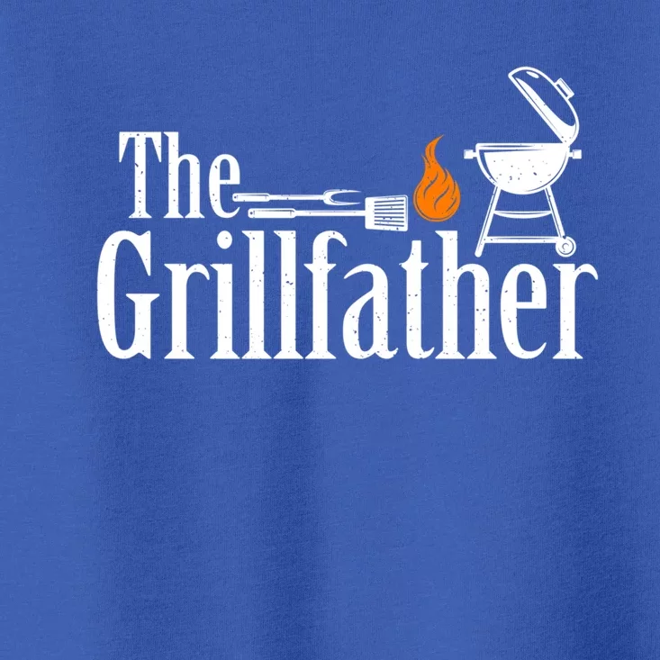 The Grillfather Funny Smoker Grilling Dad Cool Gift Toddler T-Shirt