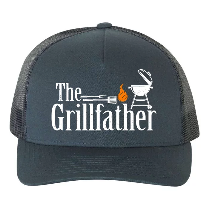 The Grillfather Funny Smoker Grilling Dad Cool Gift Yupoong Adult 5-Panel Trucker Hat