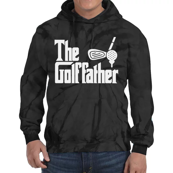 The Golf Father Father's Day Tie Dye Hoodie