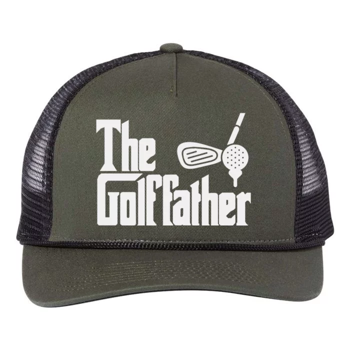 The Golf Father Father's Day Retro Rope Trucker Hat Cap