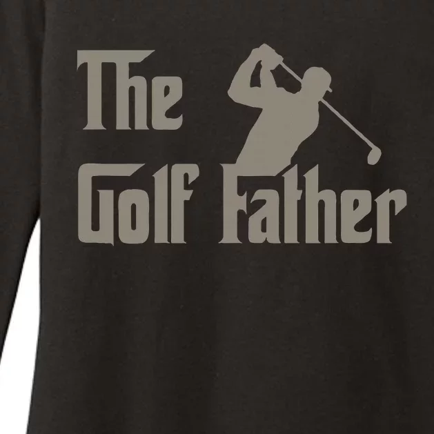 The Golf Father Funny Golfing For Golfer Womens CVC Long Sleeve Shirt