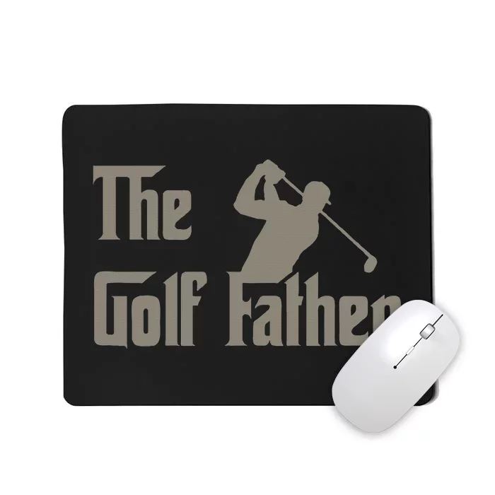 The Golf Father Funny Golfing For Golfer Mousepad