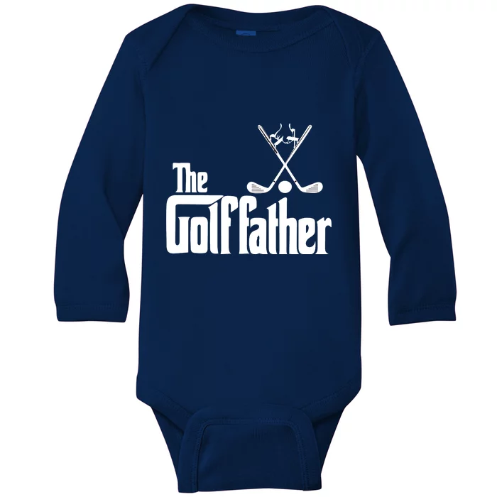 The Golf Father Gift For Dad Fathers Day Baby Long Sleeve Bodysuit