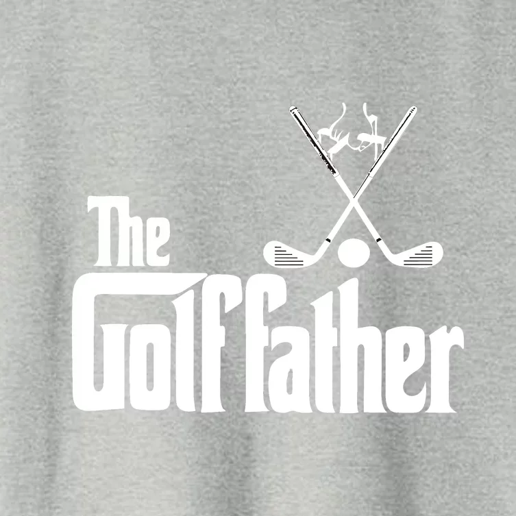 The Golf Father Gift For Dad Fathers Day Women's Crop Top Tee