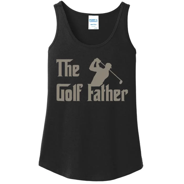 The Golf Father Funny Golfing For Golfer Ladies Essential Tank