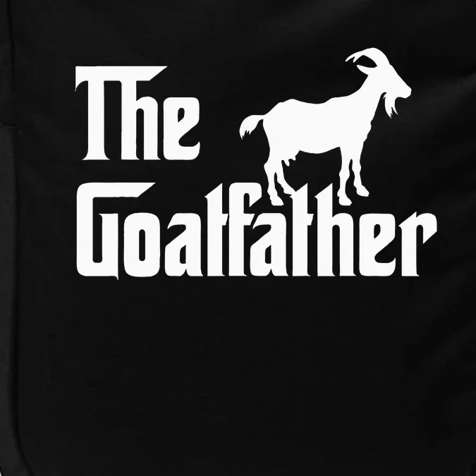 The Goatfather Funny Goat Father Lover Gift Impact Tech Backpack