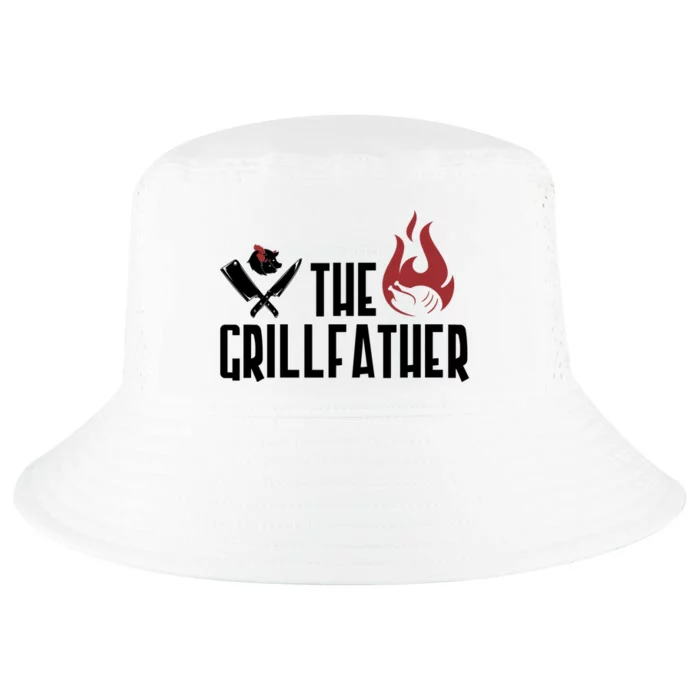 The Grillfather Funny Chef Cool Comfort Performance Bucket Hat