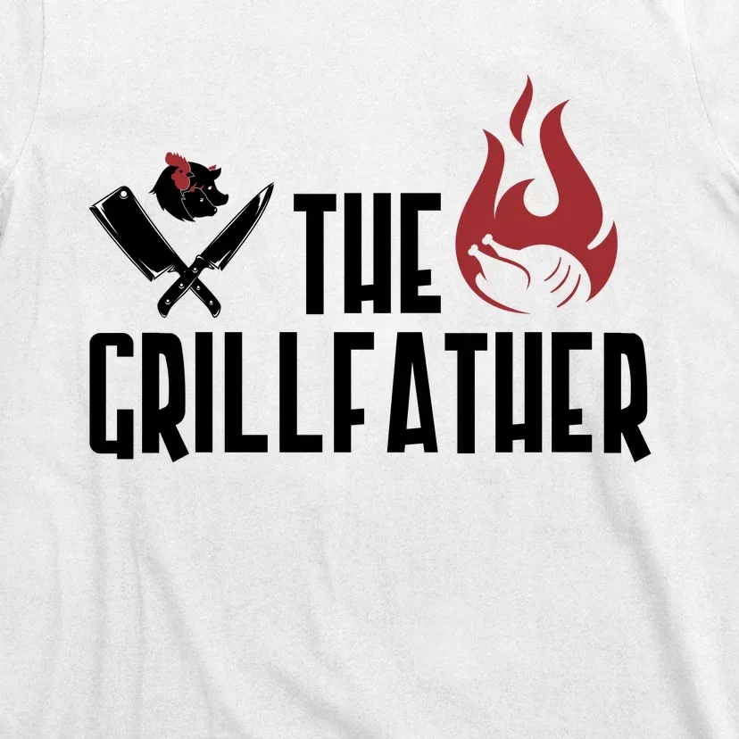 The Grillfather Funny Chef T-Shirt