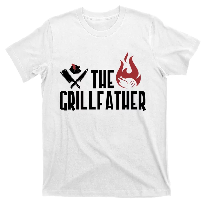 The Grillfather Funny Chef T-Shirt