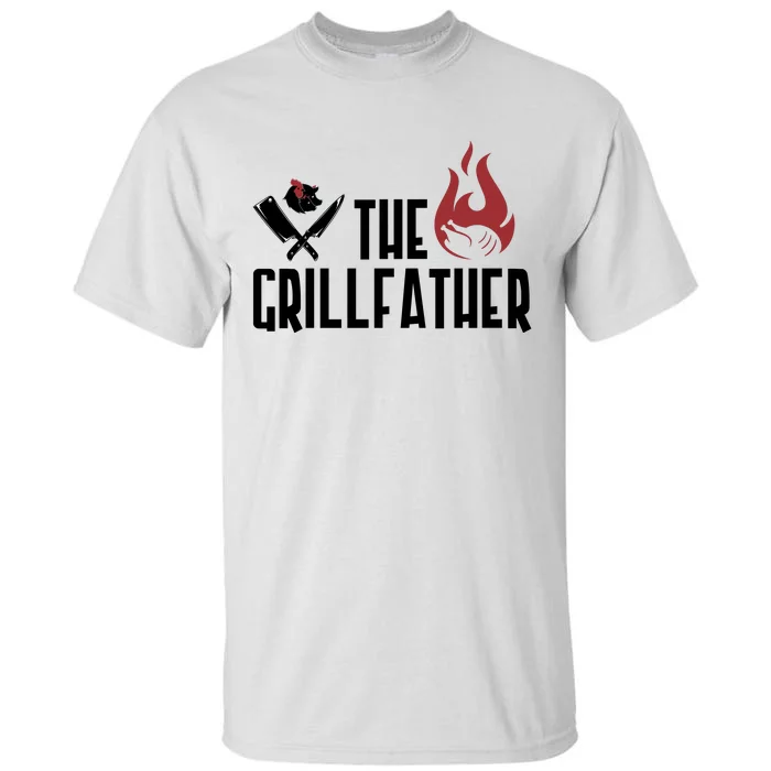 The Grillfather Funny Chef Tall T-Shirt