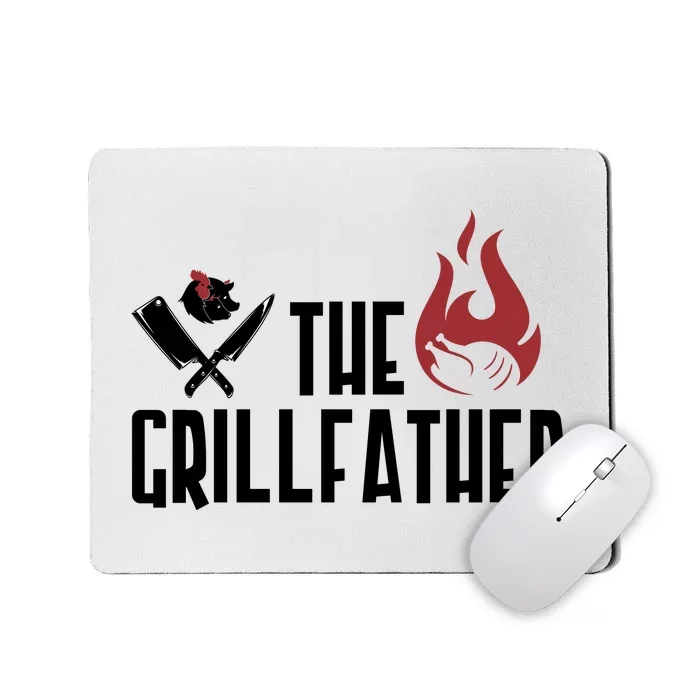 The Grillfather Funny Chef Mousepad