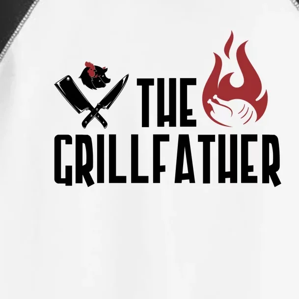 The Grillfather Funny Chef Toddler Fine Jersey T-Shirt