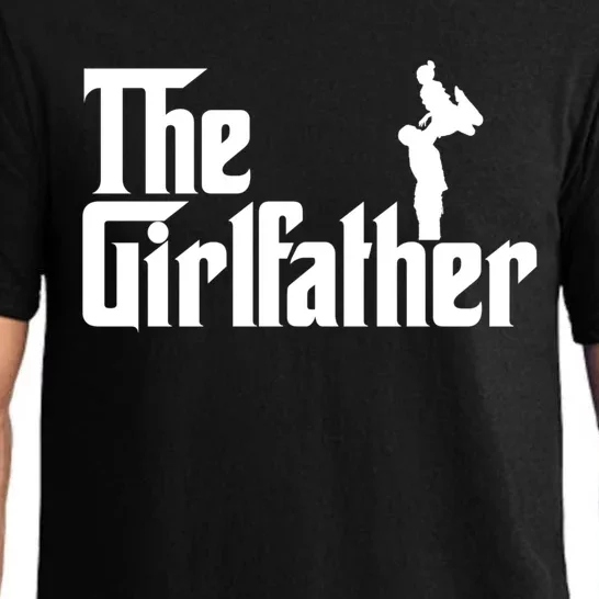 The Girl Father Gift Funny Dad Of Girl Best Fathers Day Pajama Set