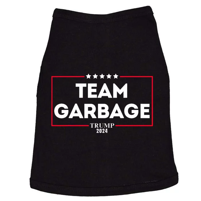 Team Garbage For Trump 2024 Doggie Tank