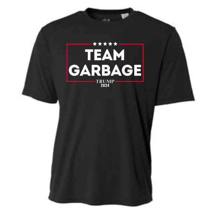 Team Garbage For Trump 2024 Cooling Performance Crew T-Shirt