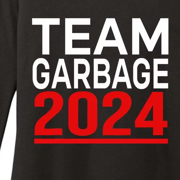 Team Garbage For Trump 2024 Womens CVC Long Sleeve Shirt