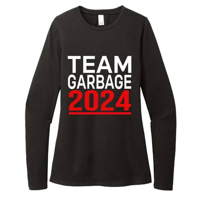 Team Garbage For Trump 2024 Womens CVC Long Sleeve Shirt