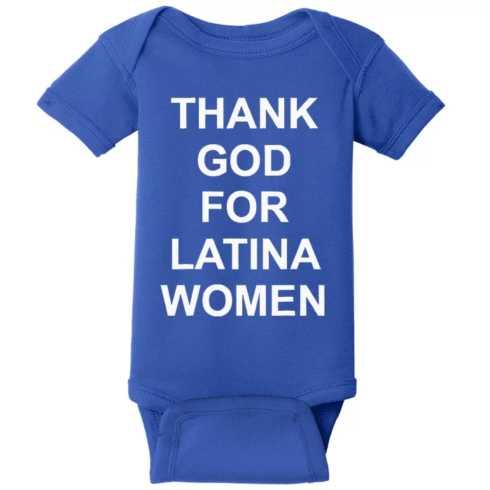 Thank God For Latina Baby Bodysuit