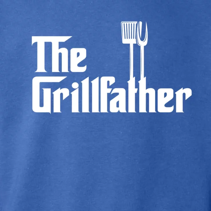 The Grillfather Funny Bbq Grill Chef Gift Toddler Hoodie