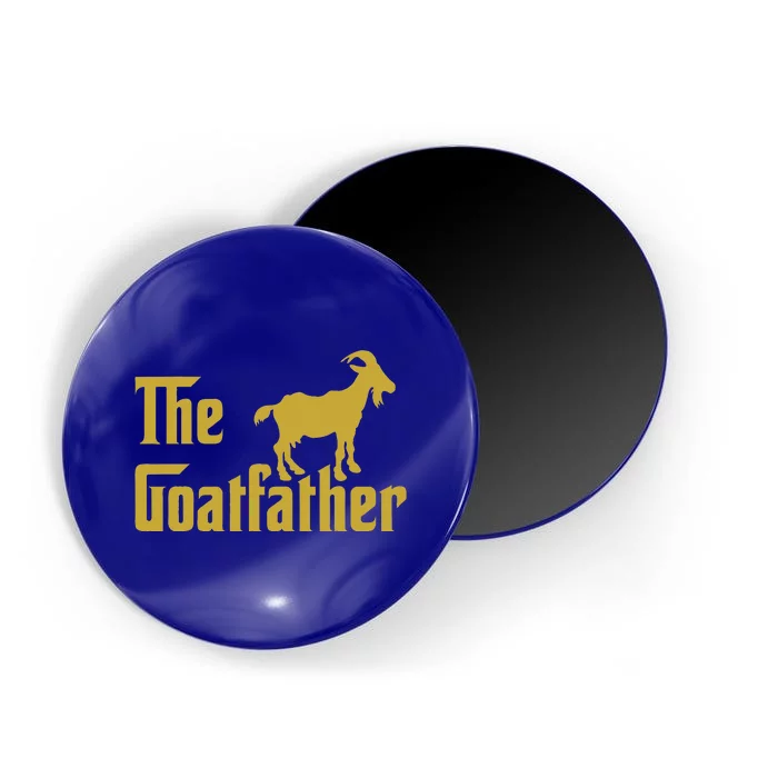 The Goatfather Funny Goat Father Goat Farmer Goat Lover Magnet