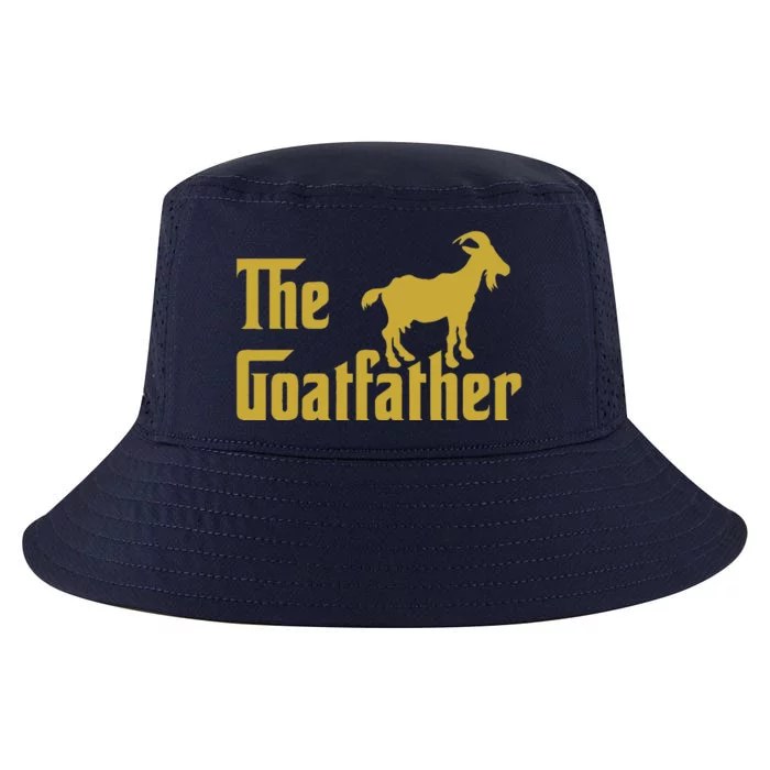 The Goatfather Funny Goat Father Goat Farmer Goat Lover Cool Comfort Performance Bucket Hat