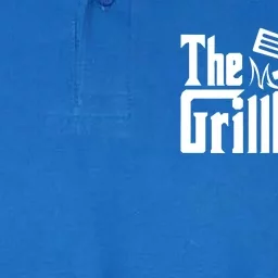 The Grillfather Funny Cool Bbq Grill Chef Funny Gift Softstyle Adult Sport Polo