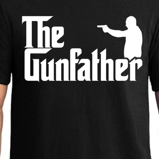 The Gun Father Funny Hunting Fan Dad Gift Pajama Set