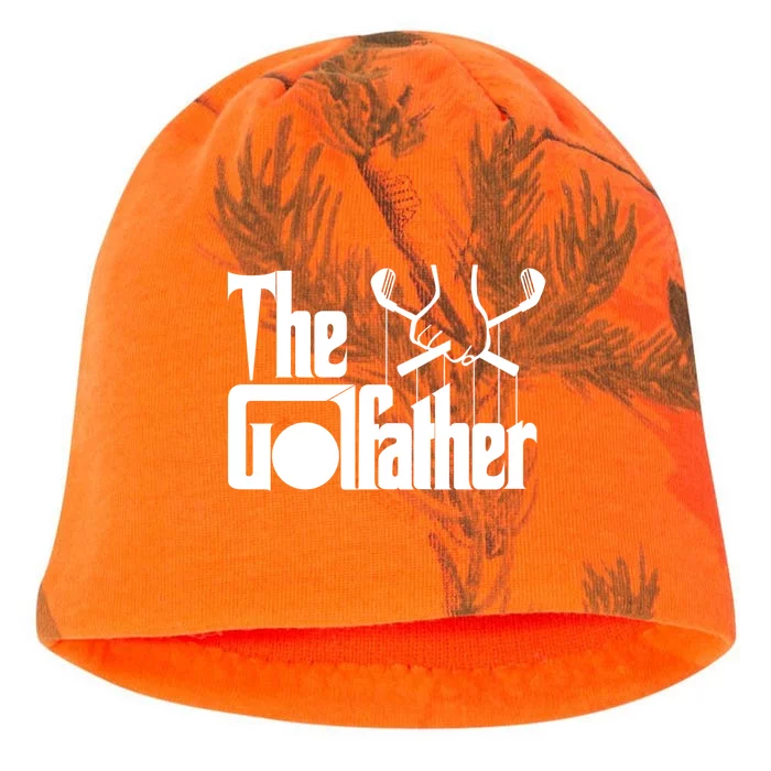 The Golf Father Funny Golfing Kati - Camo Knit Beanie