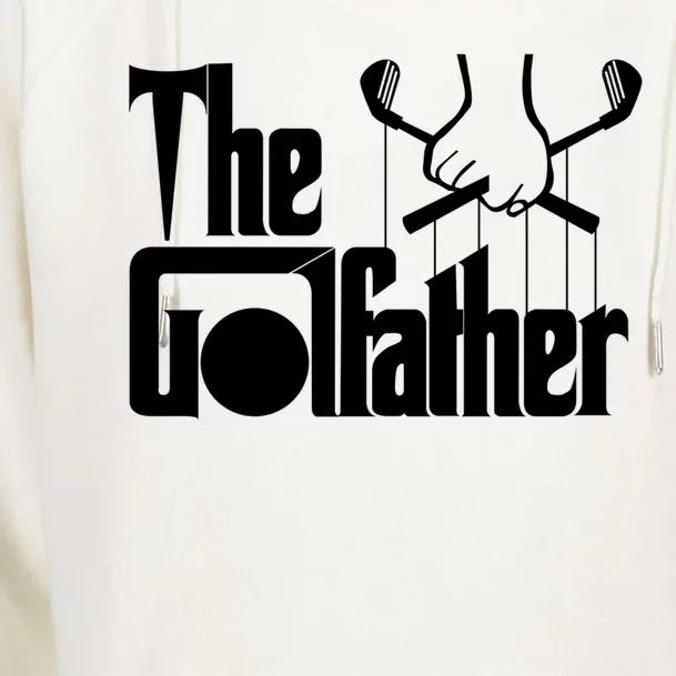 The Golf Father Funny Golfing Womens Funnel Neck Pullover Hood