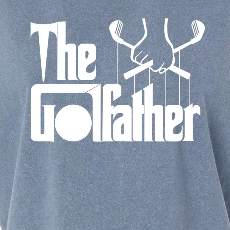 The Golf Father Funny Golfing Garment-Dyed Women's Muscle Tee