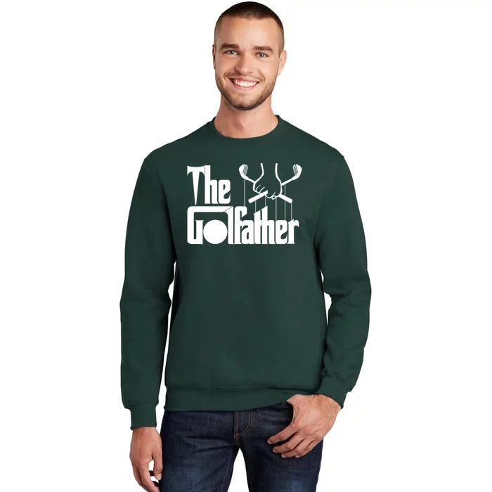 The Golf Father Funny Golfing Tall Sweatshirt