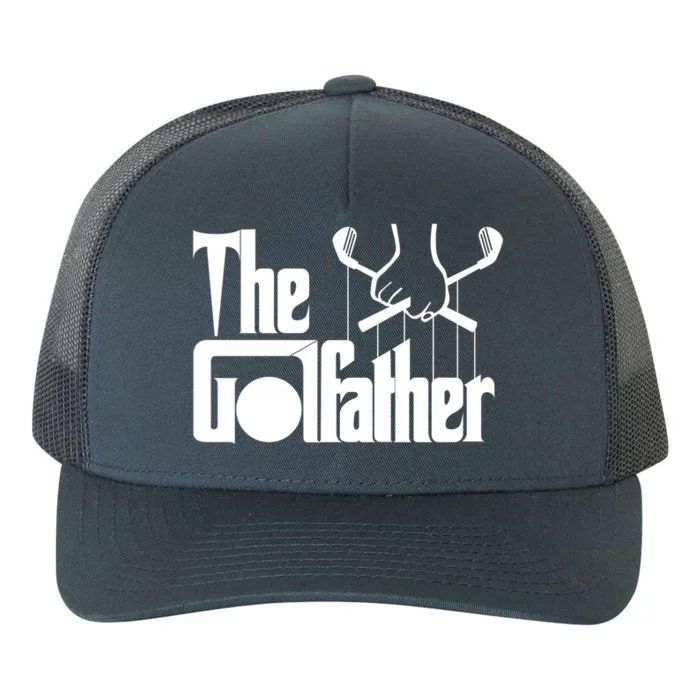 The Golf Father Funny Golfing Yupoong Adult 5-Panel Trucker Hat