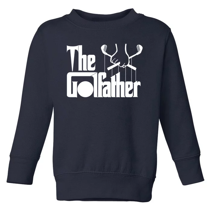 The Golf Father Funny Golfing Toddler Sweatshirt