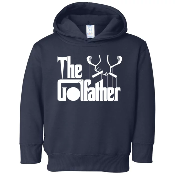 The Golf Father Funny Golfing Toddler Hoodie