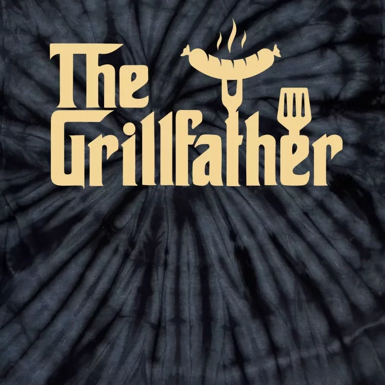 The Grill Father Funny Gift For Dad Fathers Day Tie-Dye T-Shirt