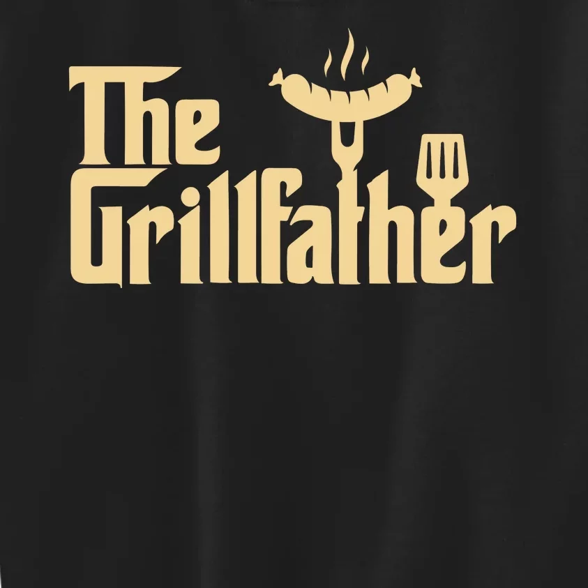 The Grill Father Funny Gift For Dad Fathers Day Kids Sweatshirt