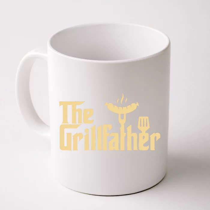 The Grill Father Funny Gift For Dad Fathers Day Front & Back Coffee Mug