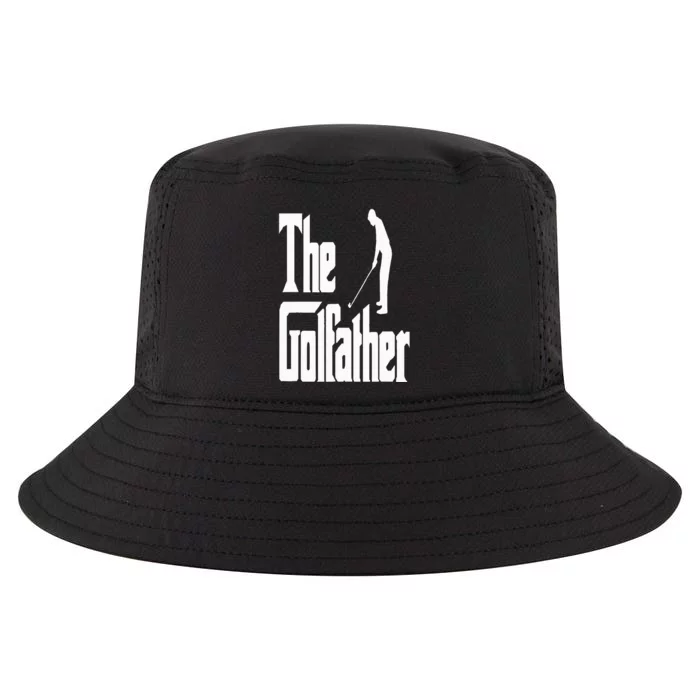 The Golfather Funny Xmas Golf Gift For Golfers Godfather Cool Comfort Performance Bucket Hat