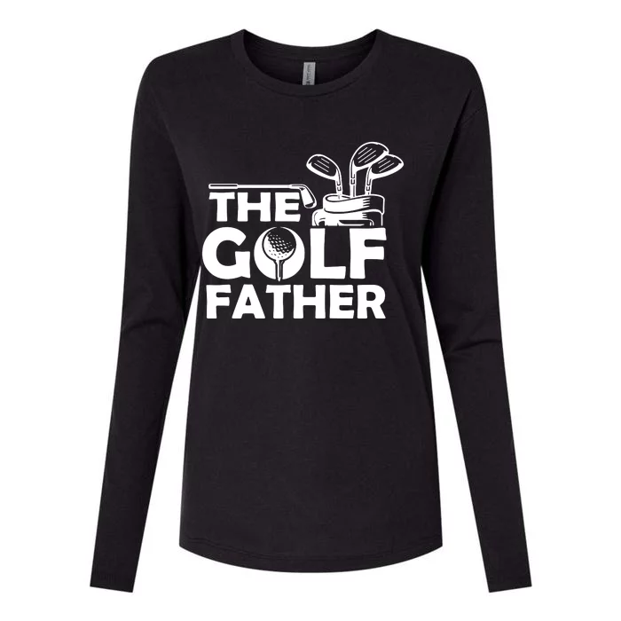 The Golf Father Womens Cotton Relaxed Long Sleeve T-Shirt